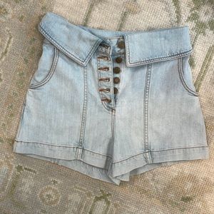 Ulla Johnson Kase Highrise Jean shorts